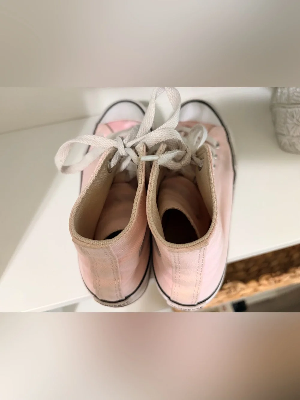 Converse Kids Pink High Top Sneakers